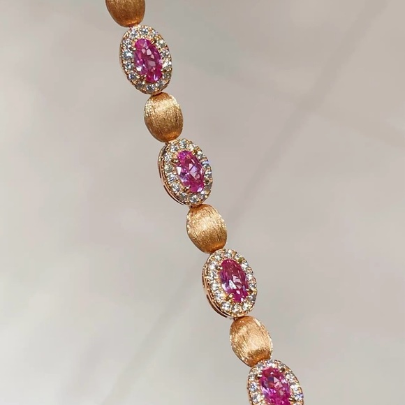 Lab created Ruby Bracelet - Picture 12 of 13